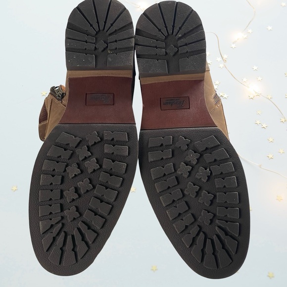 Florsheim Lodge Cap Toe Men's Leather Boots w zipper size 12 - Picture 6 of 8